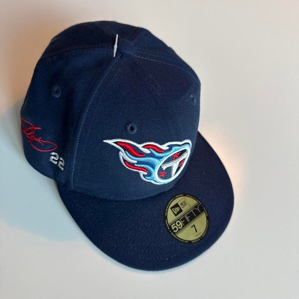 New Era 59Fifty Tennessee Titans Hat with #22 embroidery logo NFL size 7 nwt